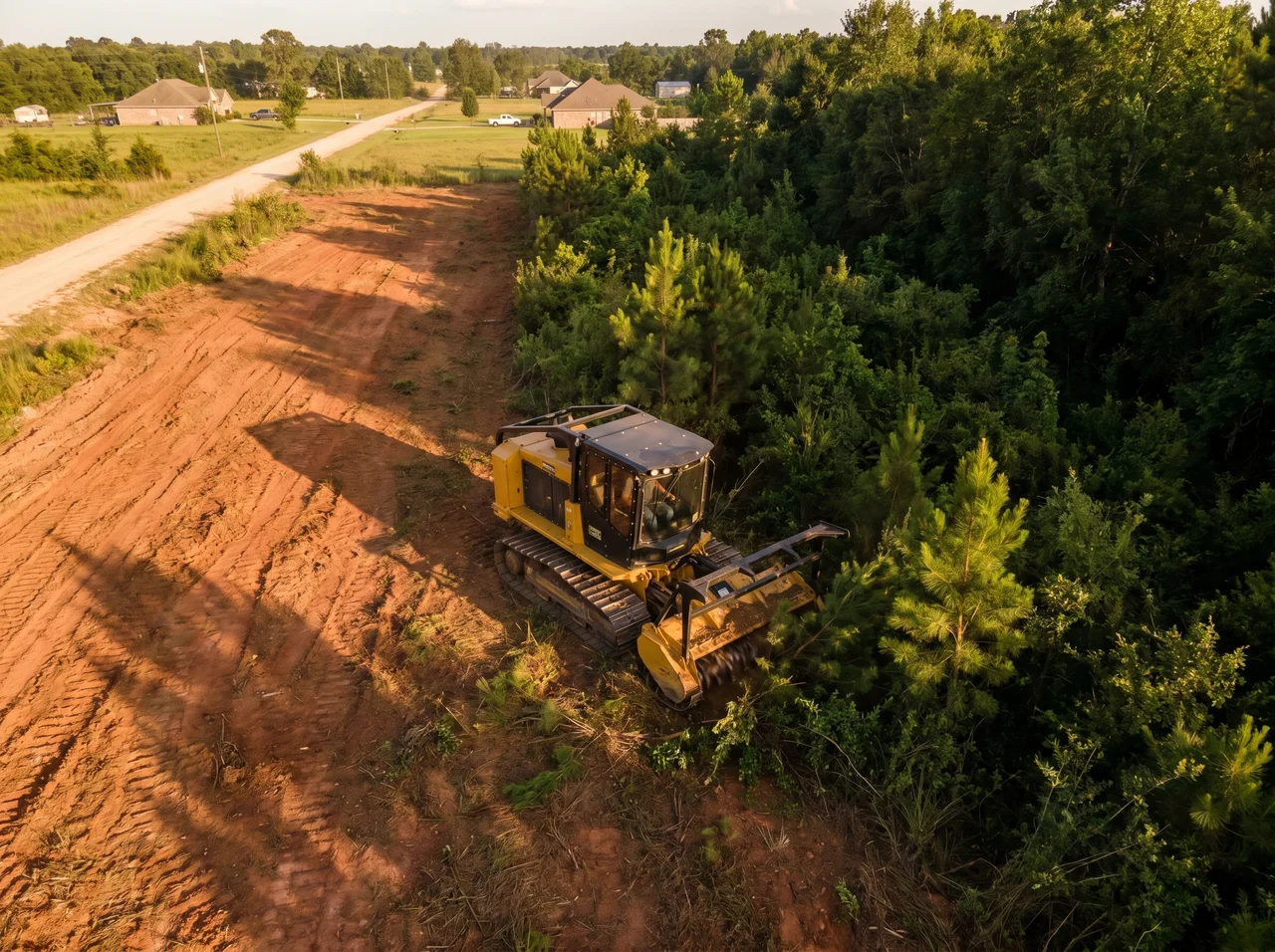 Forestry Mulching in Baton Rouge, Louisiana
